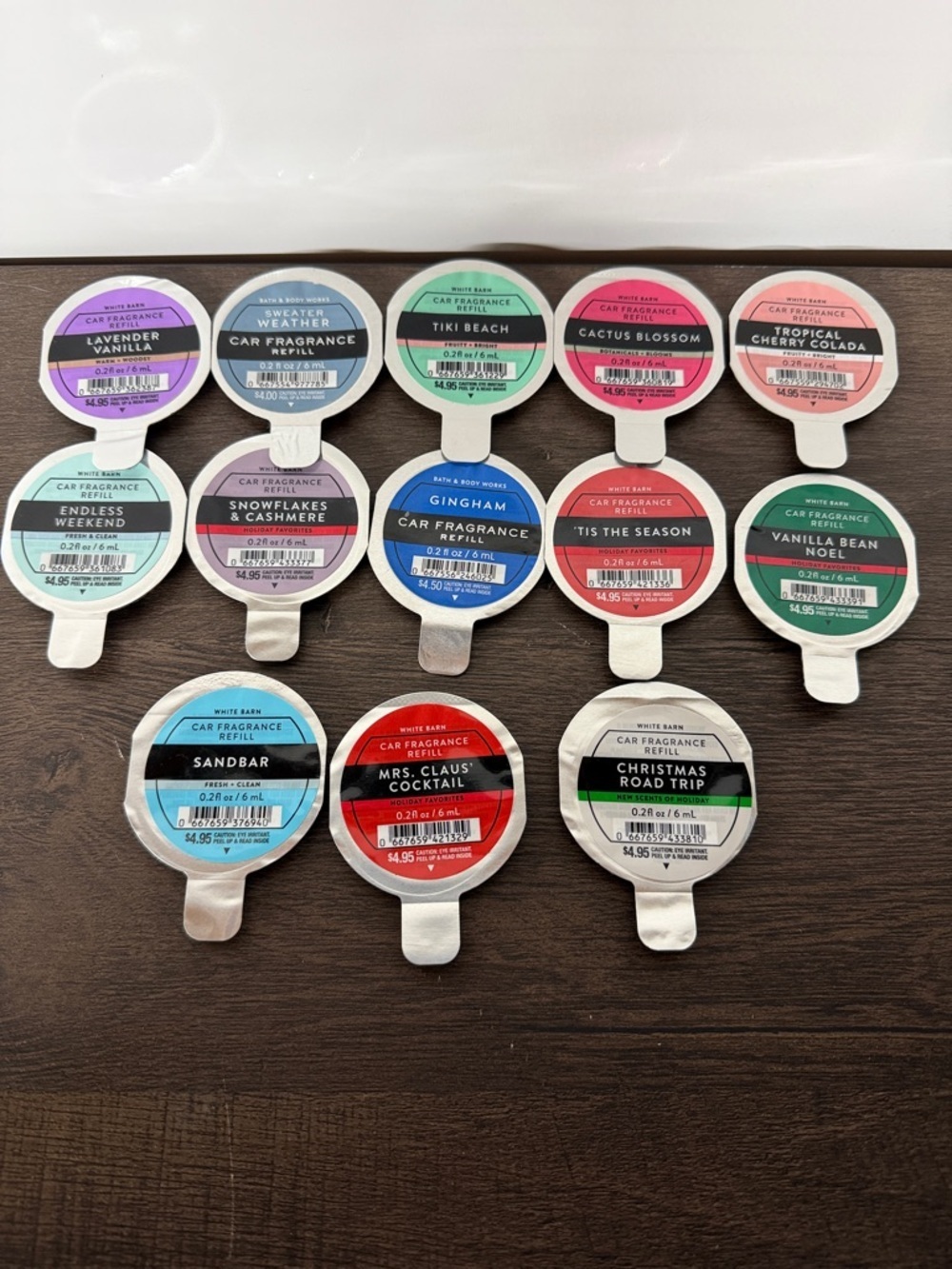 Bath & Body Works Car Fragrance Refills